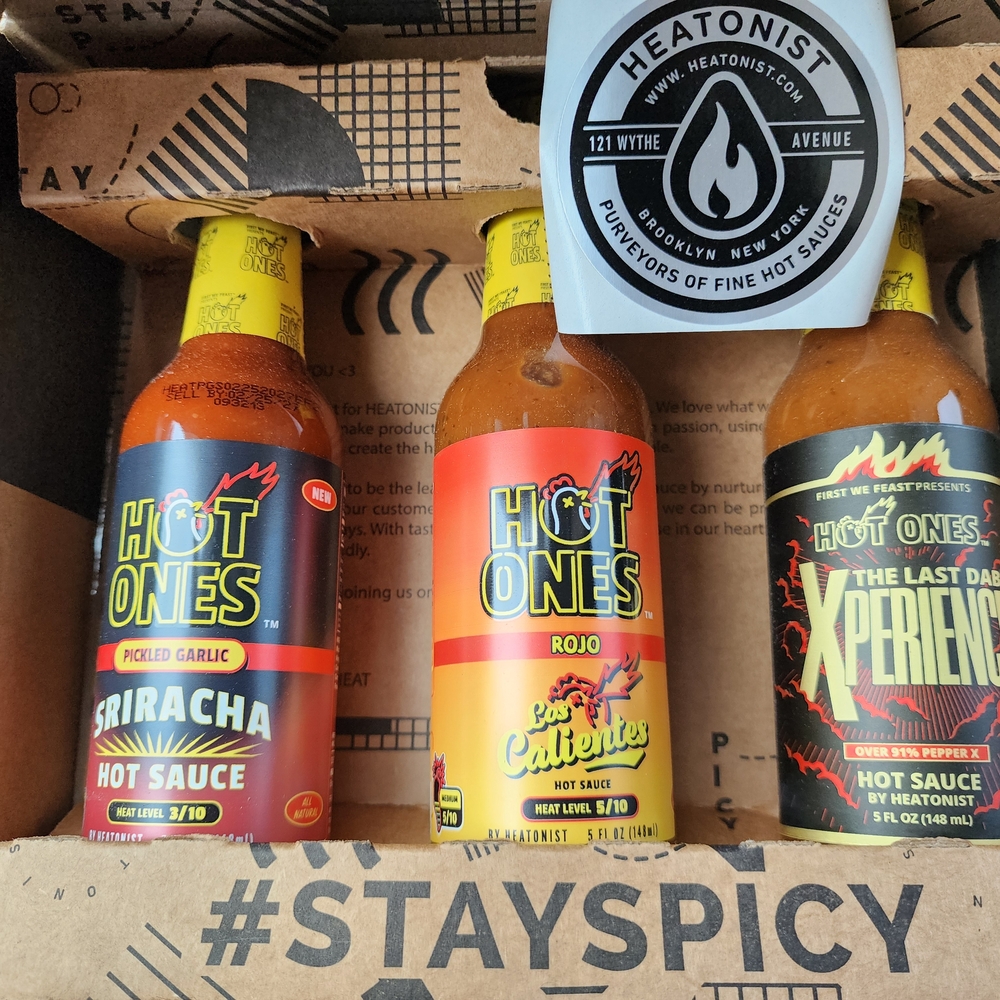 Hot Ones Hot Sauce Trio Season 26 - Sriracha, Rojo, Last Dab